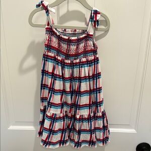 Tucker + Tate Red and Blue Plaid Kids Dress